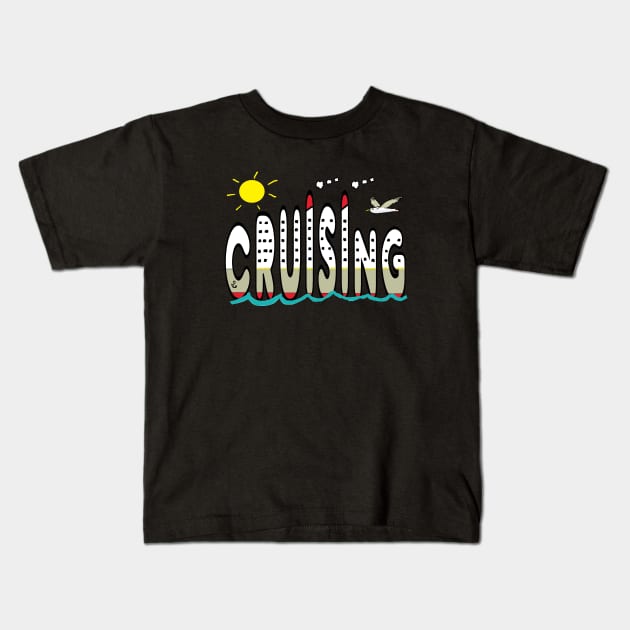 Cruising Kids T-Shirt by Mark Ewbie